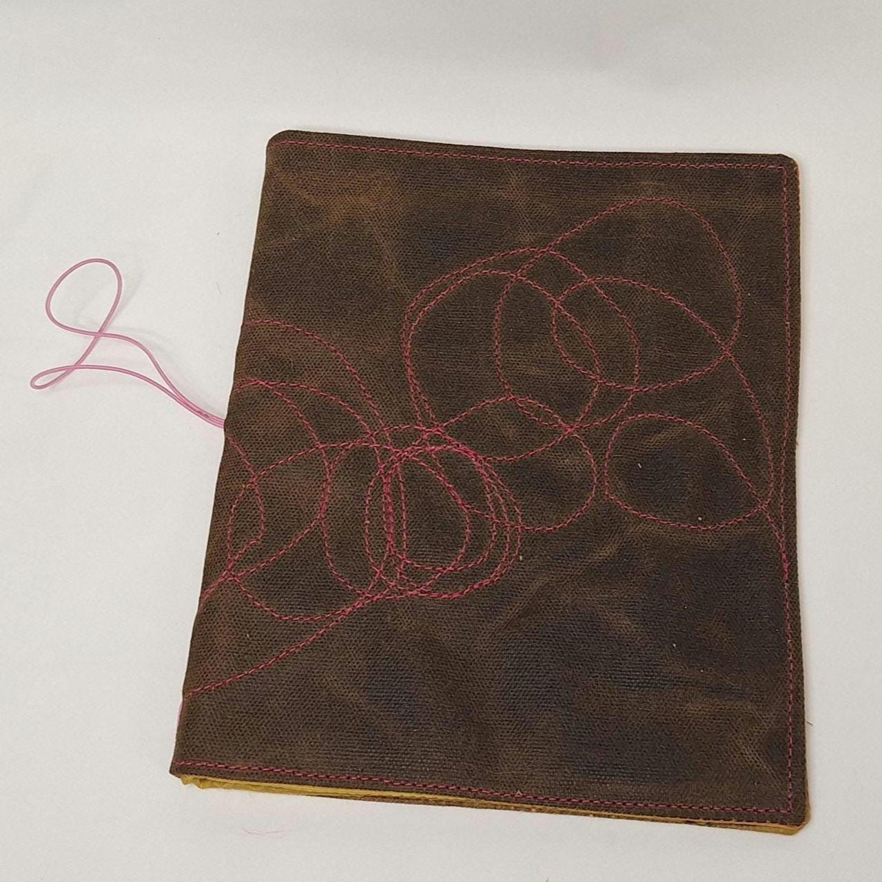 Waxed Canvas A5 notebook cover with notebook